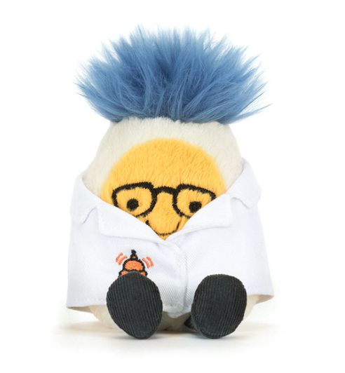 Amuseables Boiled Egg Scientist Outfit