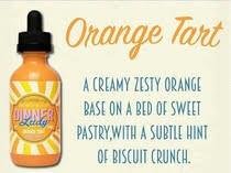 Orange Tart ZHC Mix Series Dinner Lady 50ml Orange Tart ZHC Mix Series Dinner Lady 50ml