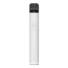 VAPE PEN ELFA BAR WHITE (bianca)- sigaretta elettronica usa e getta riutilizzabile sostituendo la cartuccia di liquido. Una cartuccia Blue Razz Lemonade inclusa.