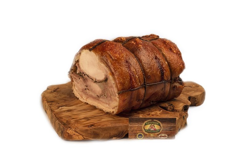 TRONCHETTO DI PORCHETTA DI ARICCIA IGP KG 2,5 TRONCHETTO DI PORCHETTA DI ARICCIA IGP KG 2,5