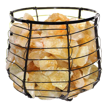 Citrine Quartz Crystal Lamp