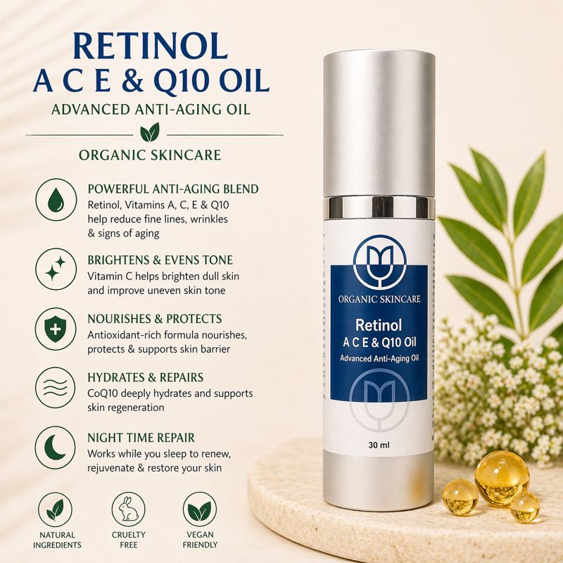 Retinol A C E & Q10 Complex Oil 30ml Retinol A C E & Q10 Complex Oil 30ml