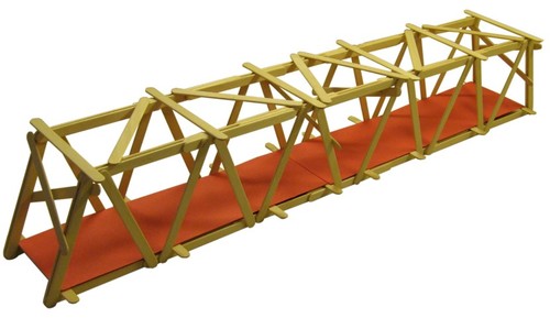 25&quot; Warren Truss Popsicle Bridge