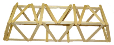 17&quot; Warren Truss Popsicle Bridge