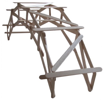 17&quot; Arch Popsicle Bridge