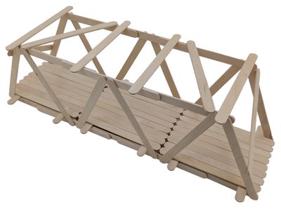 Basic Warren Popsicle Bridge (Short)