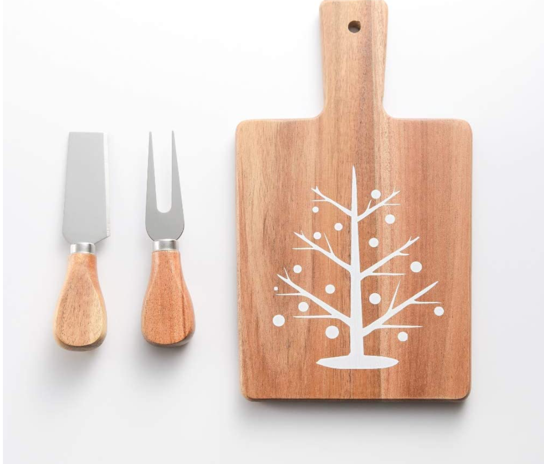 Mini Charcuterie Board and Knife Set