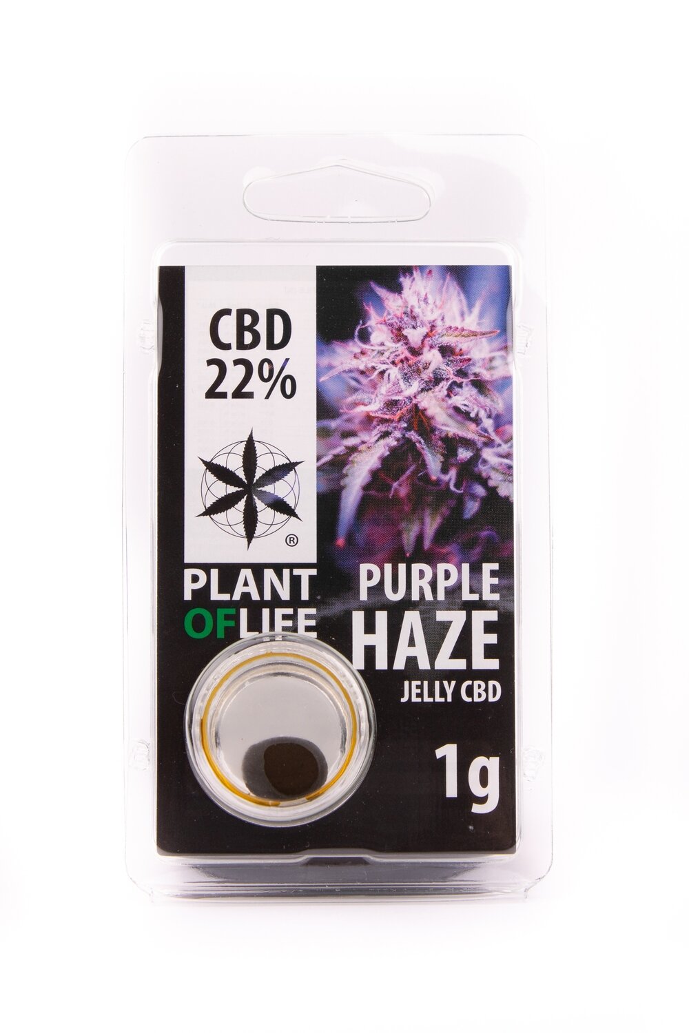 Résine Purple Haze 22% CBD 1 Gramme Plant Of Life