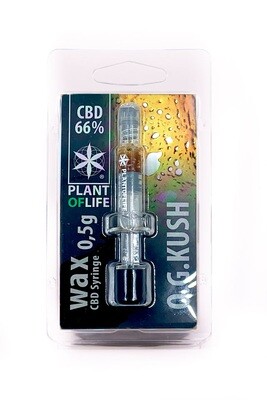 Wax OG Kush 0,5G - 66% CBD Plant Of Life