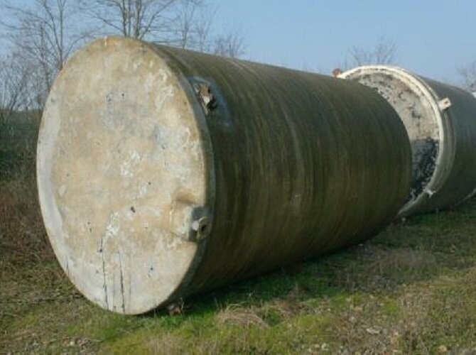 ​CUVE 18 000 L FIBRE DE VERRE  REF : W01800103001VI