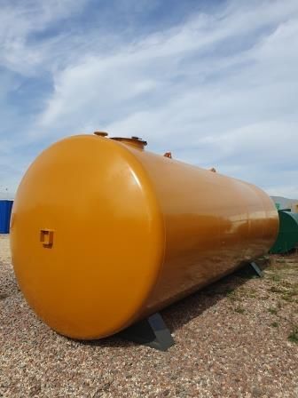 CUVE NEUVE ACIER SP 60 000L DIAM : 3M - LONGUEUR : 9M20 - H : 3M20 - 4T500