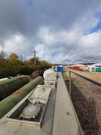 CUVE EX ADBLUE INOX 36 000L CALORIFUGE SP DIAM : 2M60 - LG : 9M10 - H : 2M80 REF : W03002310004