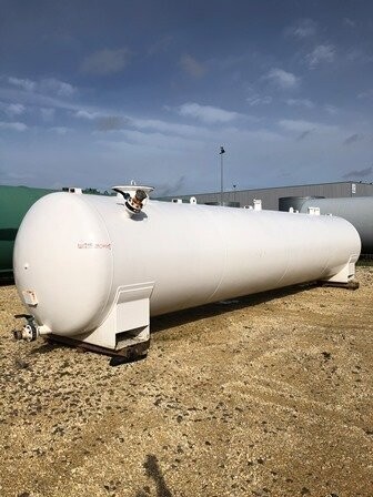 CITERNE RÉFORMÉE DU GAZ 29 508L AVEC BERCEAUX REF : W02950907001