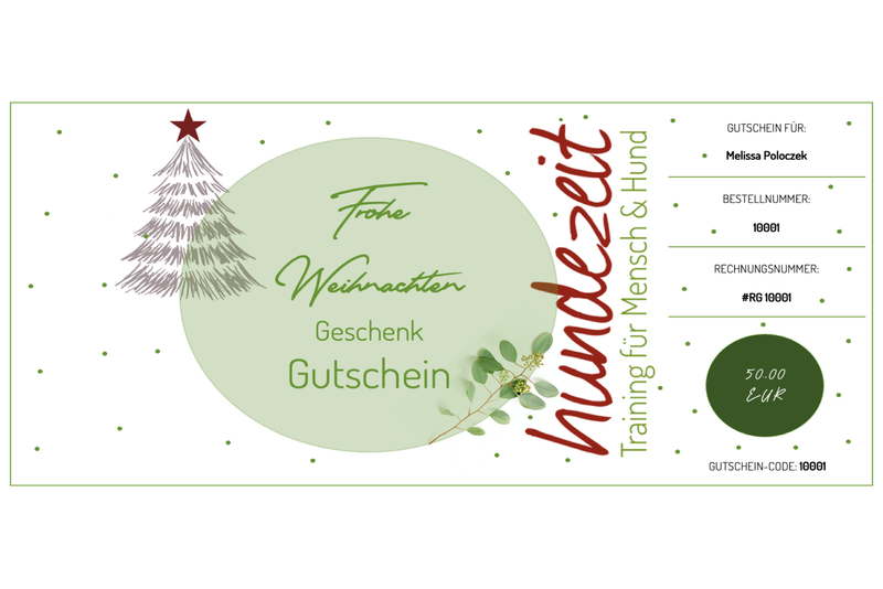 GUTSCHEIN l WEIHNACHTEN