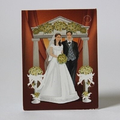 Vignette dragées portrait mariage