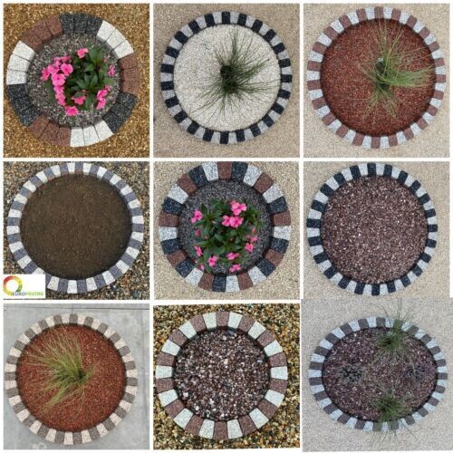 110 cm Edging Mix Colour Garden Circle