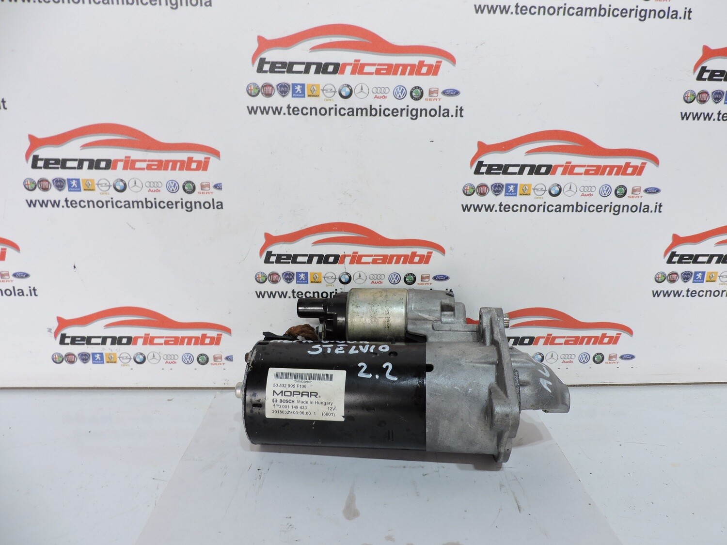 MOTORINO AVVIAMENTO ALFA ROMEO GIULIA (949) 2.2 DIESEL - RF0939