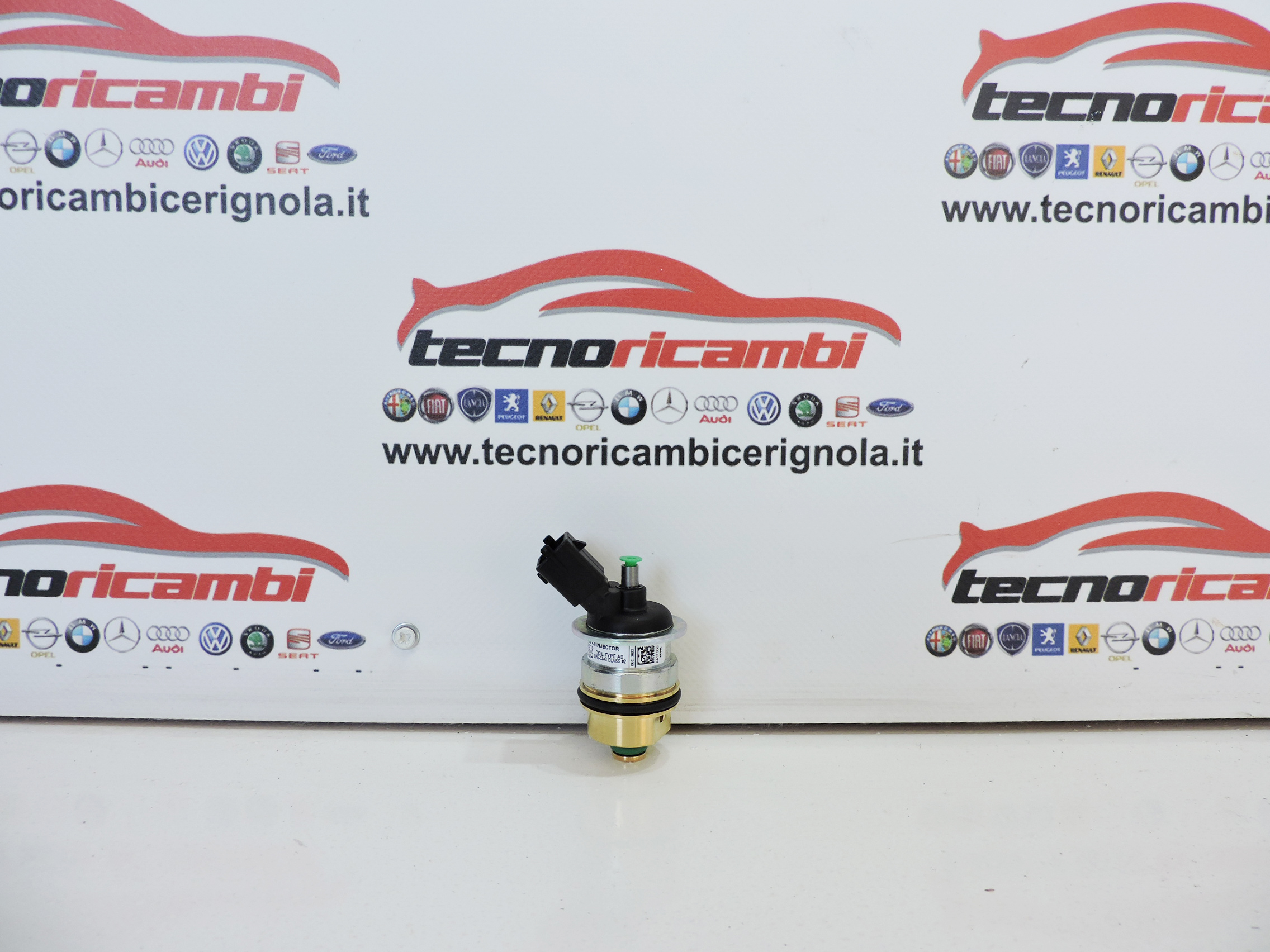 INIETTORI GPL/METANO FIAT VERCESI 4.0 2° GENERAZIONE / TAPPO VERDE - RF1129