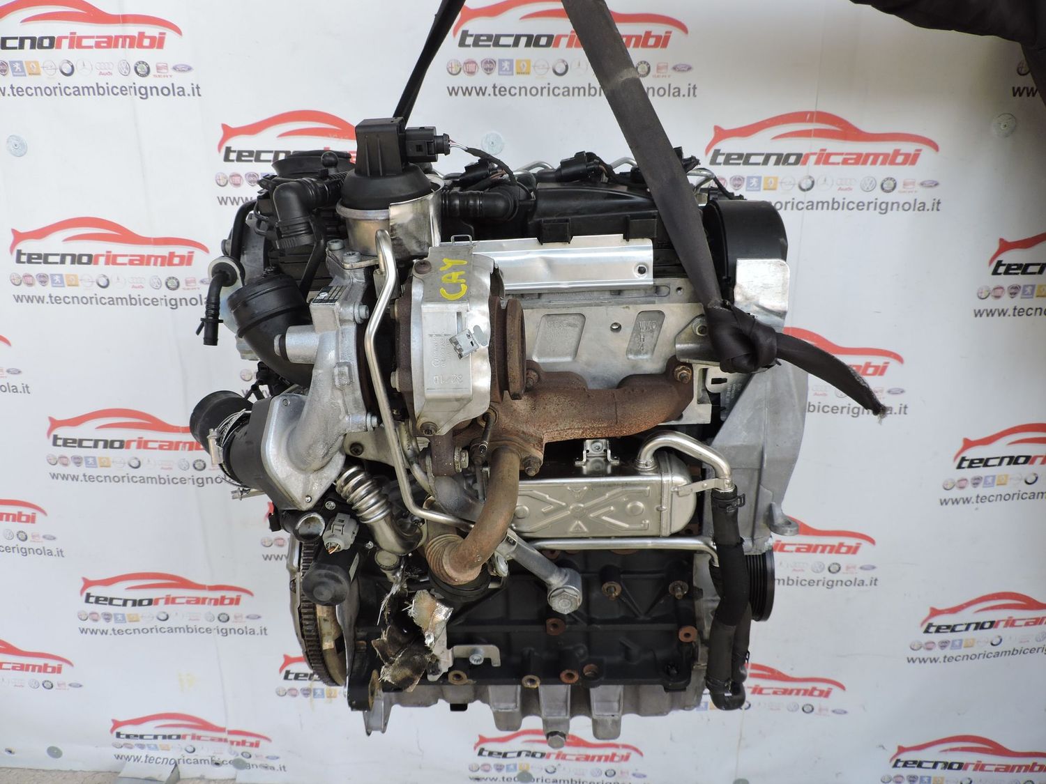 MOTORE VOLKSWAGEN POLO 1.6 TDI CAY RF604