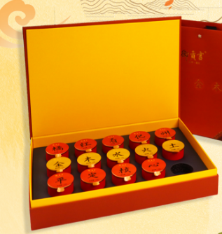10
禦貢言•橘紅片 （金木水火土禮盒）
150g/15罐
36*24*4 盒 368 16 免稅 1000