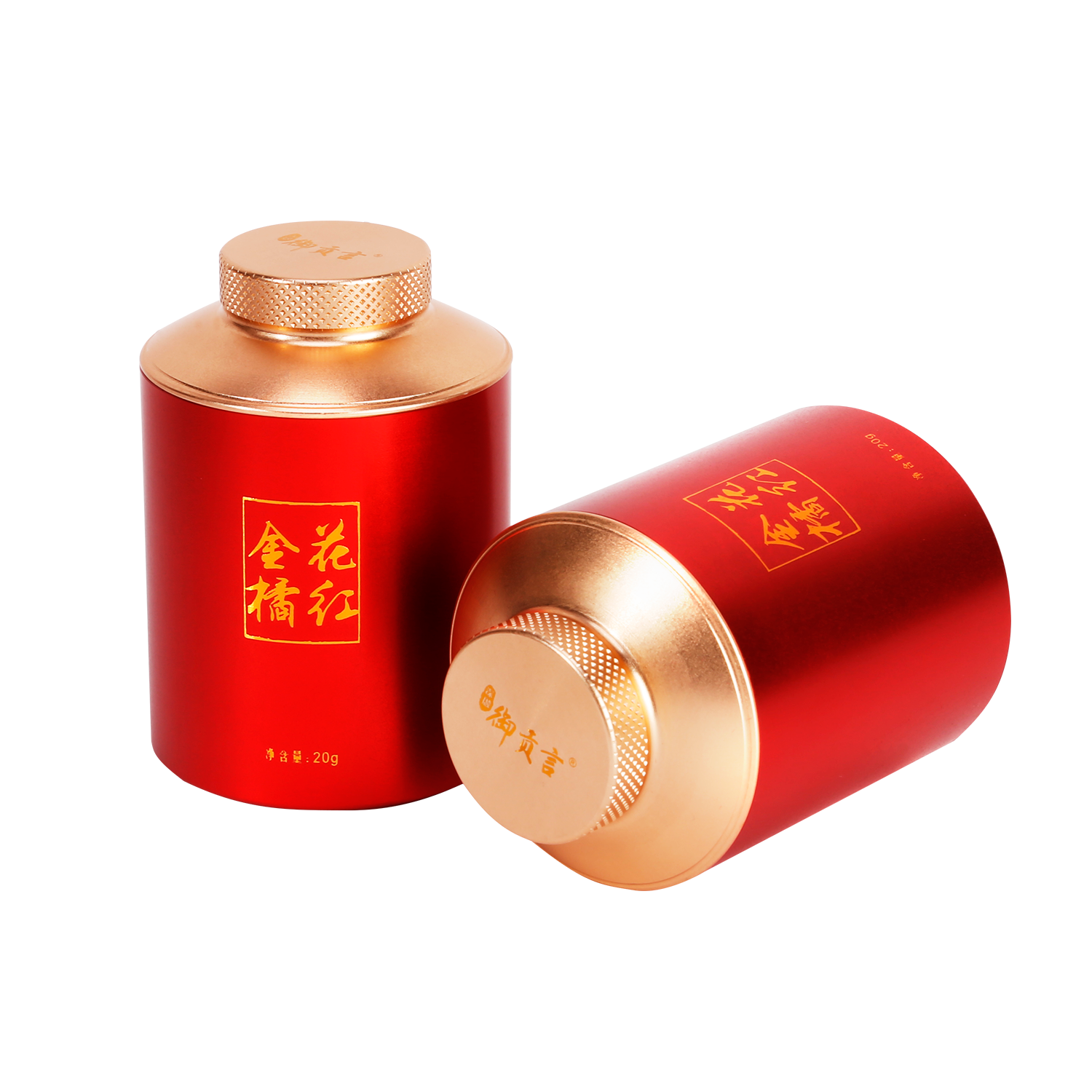 金花橘紅果片 黑色亞克力盒
200g-內裝10罐鋅合金罐*20g