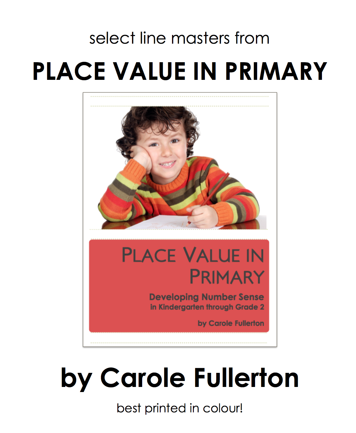 Place Value In Primary Line Masters Package