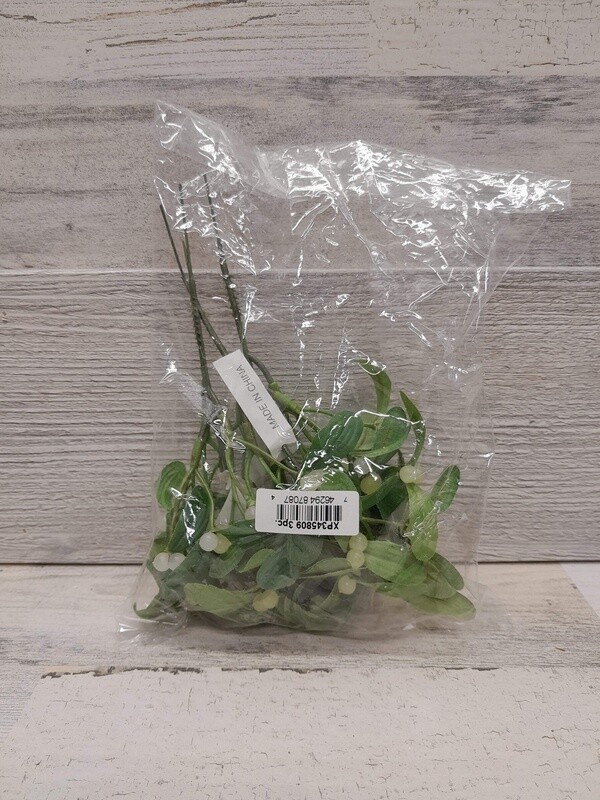 3pc 8&quot; Mistletoe Pick