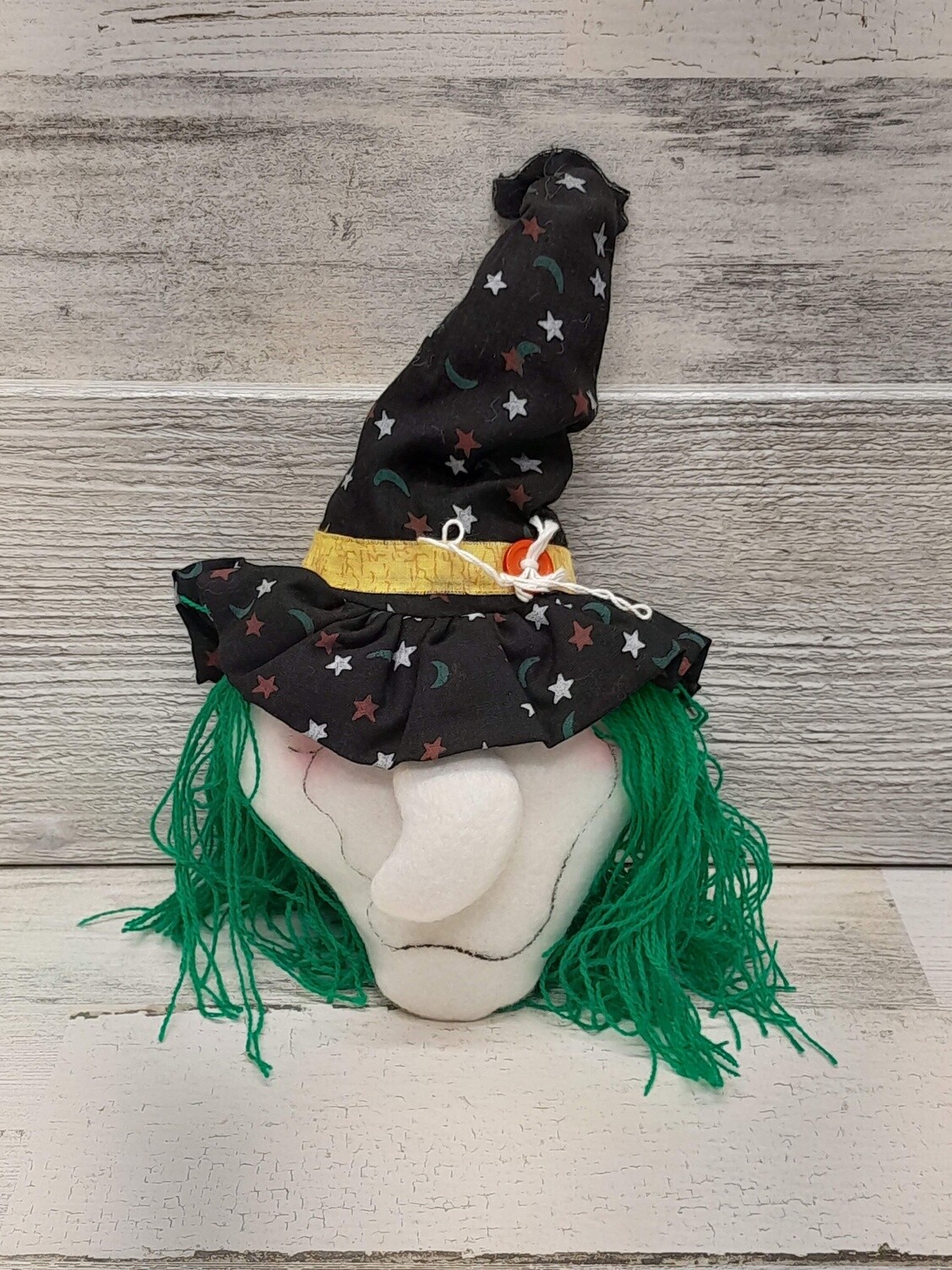Fabric Witch Head