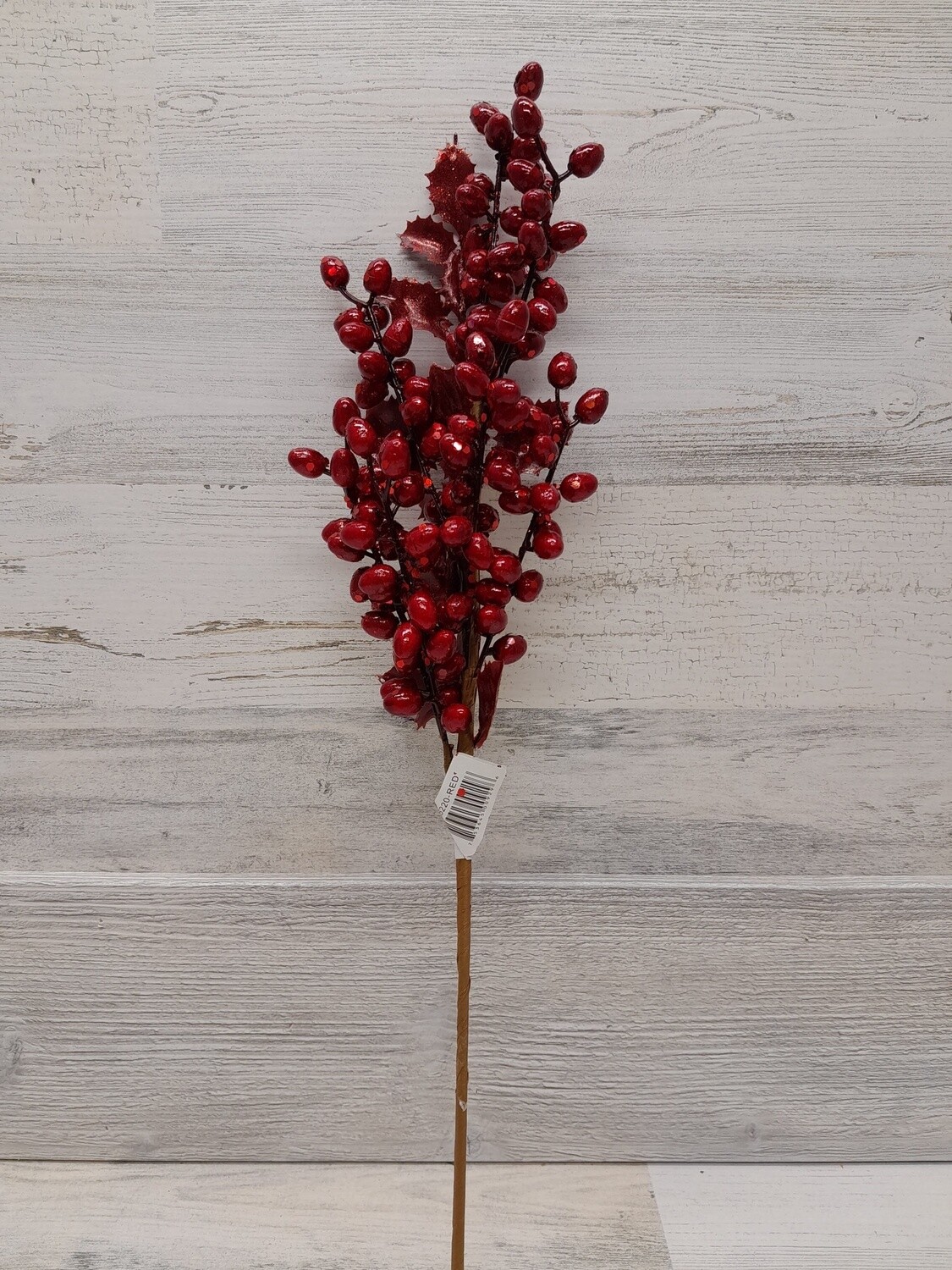 20&quot; Berry Spray Red
