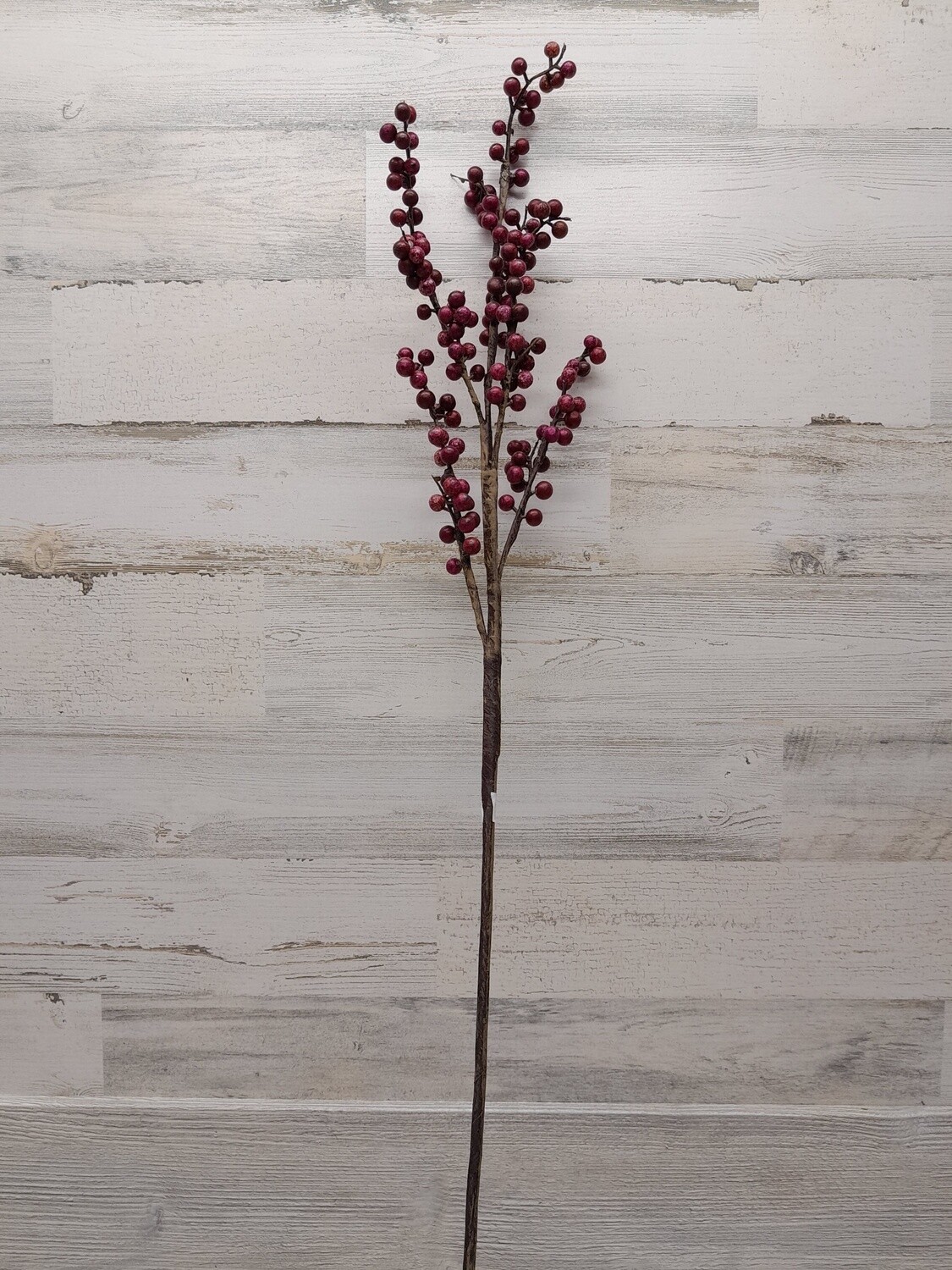 39.5&quot; Berry Twig Spray Wine