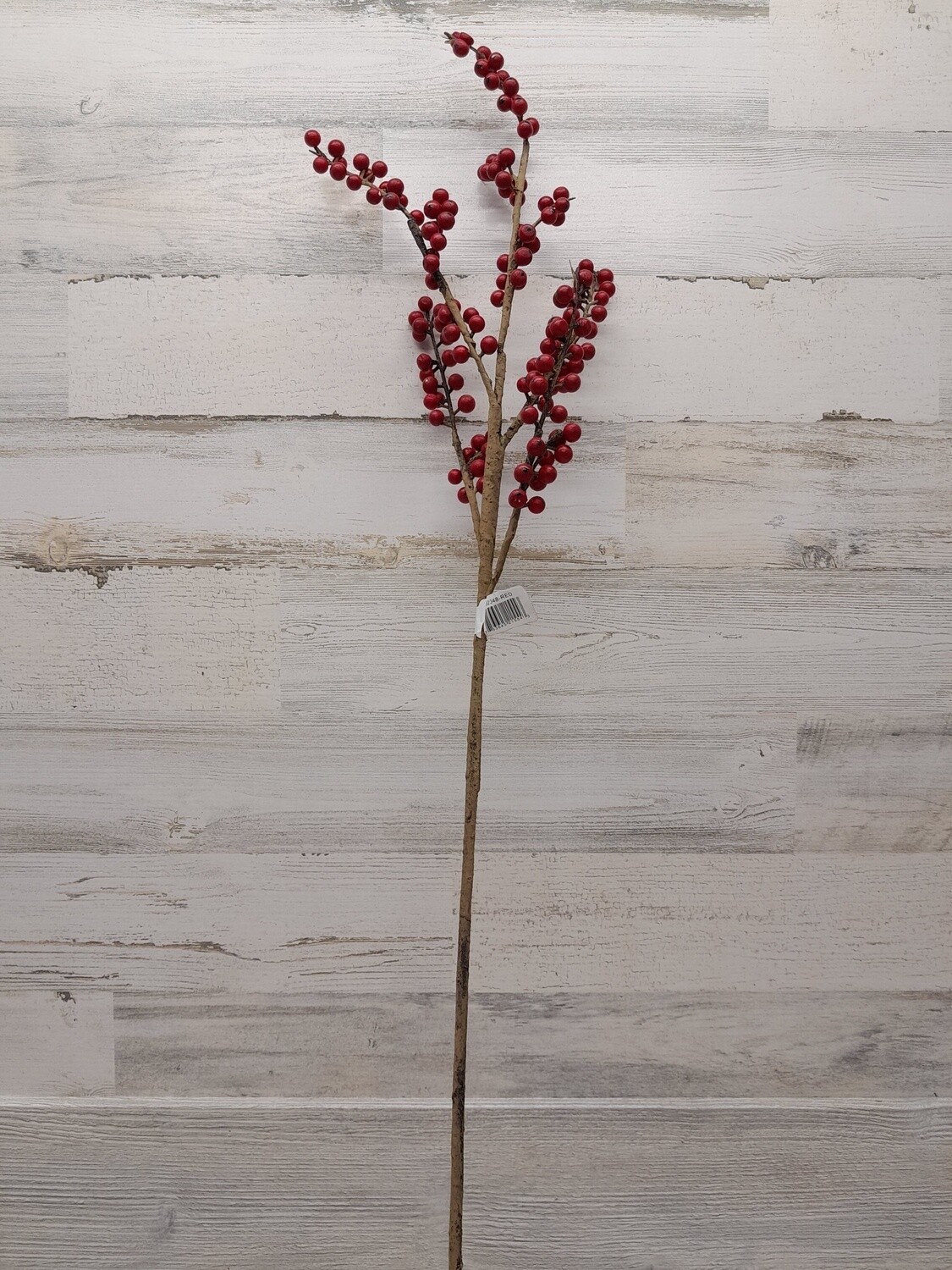 39.5&quot; Berry Twig Spray Red