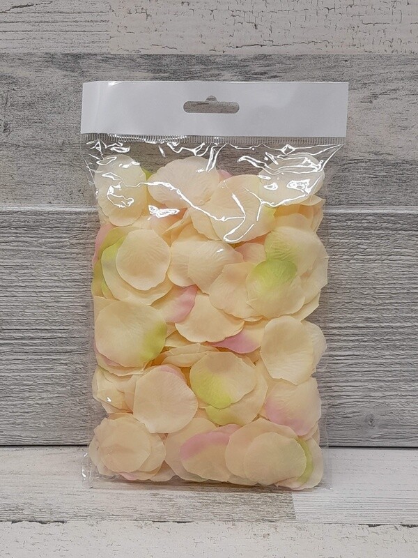200pc Rose Petals Peach