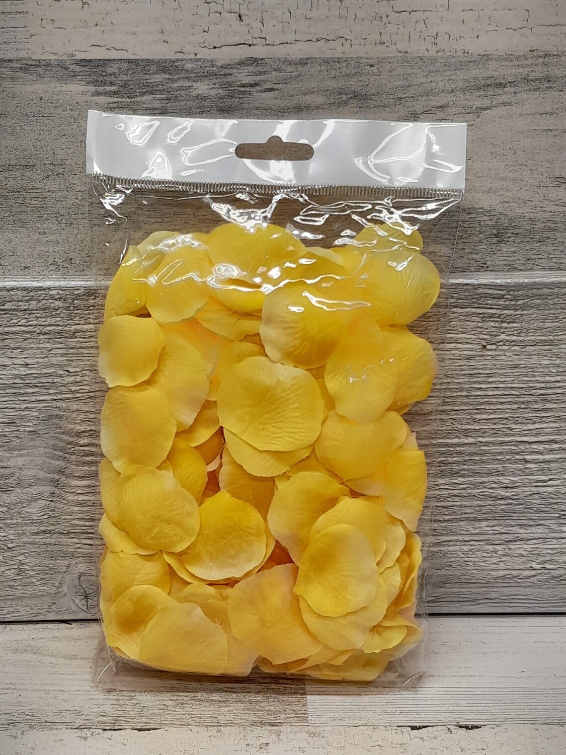 200pc Rose Petals Yellow