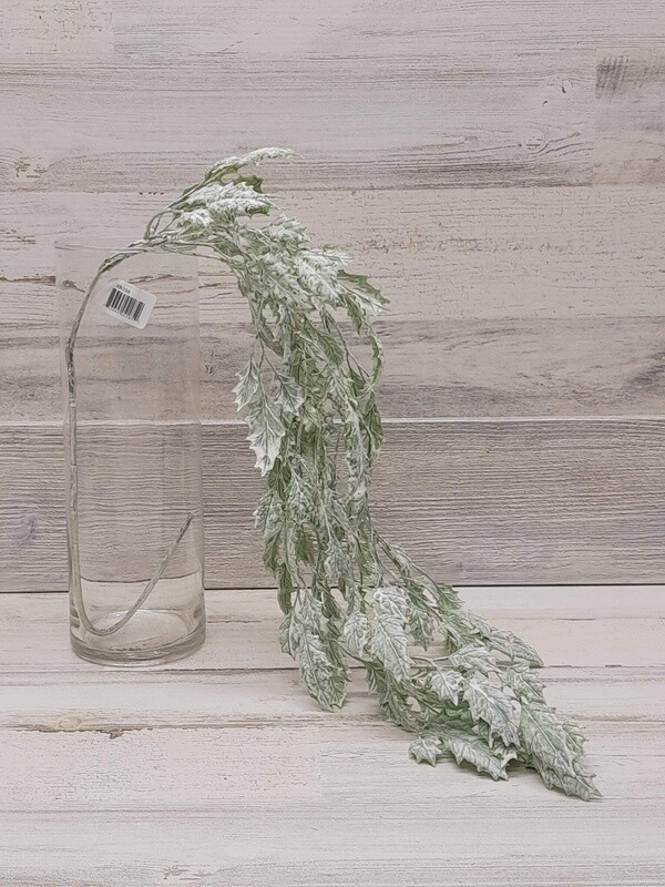40&quot; Weeping Holly Spray Green