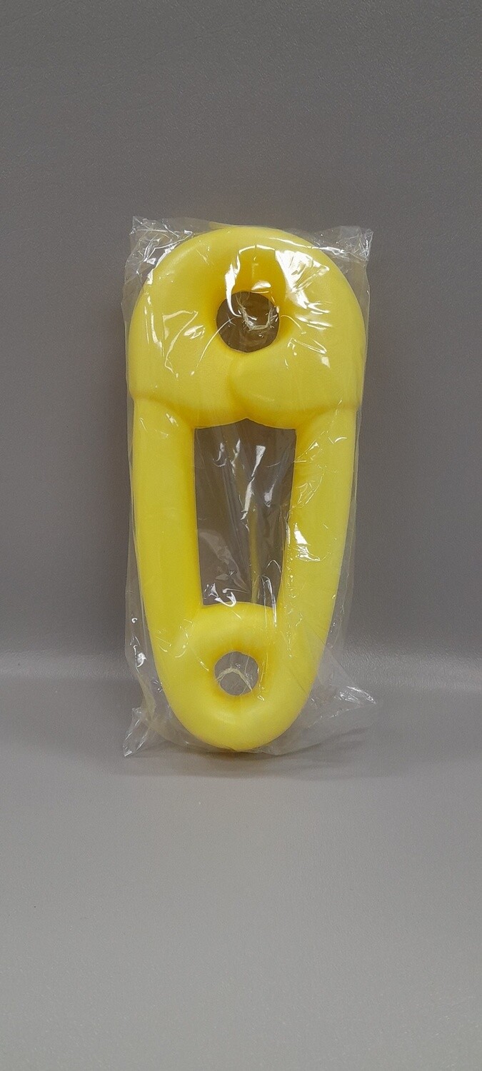 8&quot; Plastic Diaper Safety Pin Yellow
