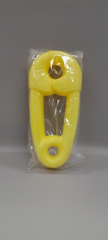 8&quot; Plastic Diaper Safety Pin Yellow