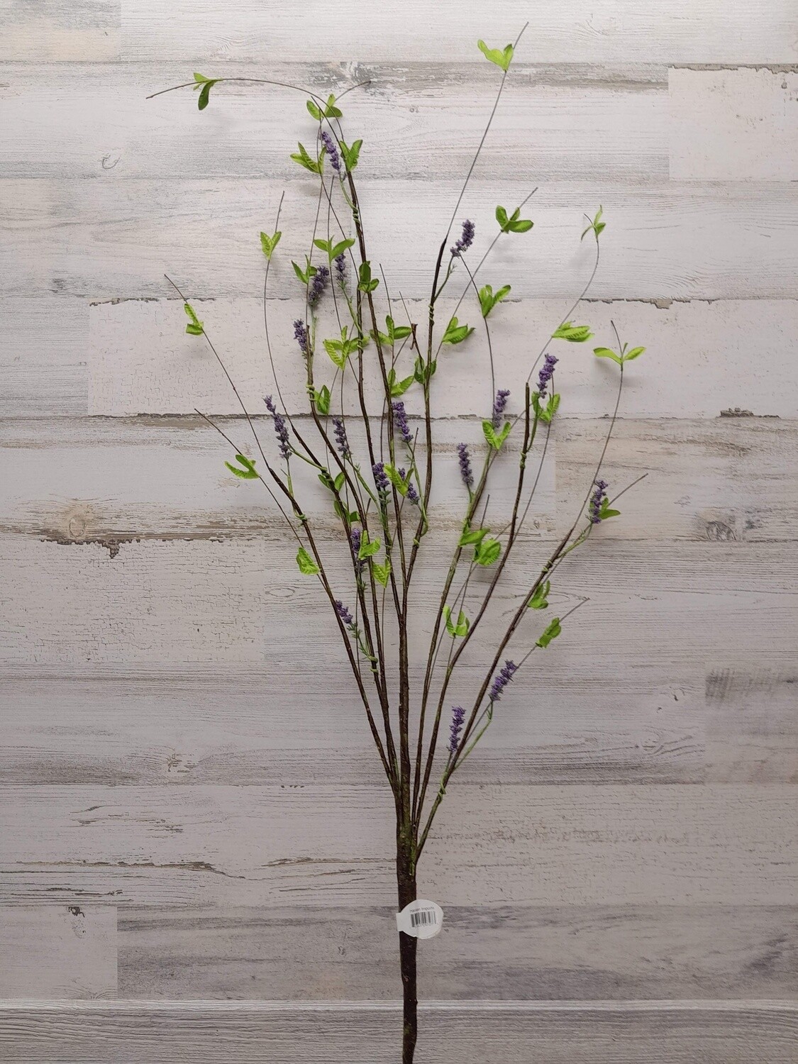 40&quot; Flowering Twig Spray Purple
