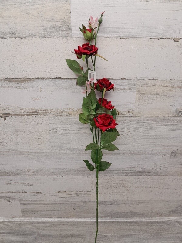 32&quot; Rose Spray Red