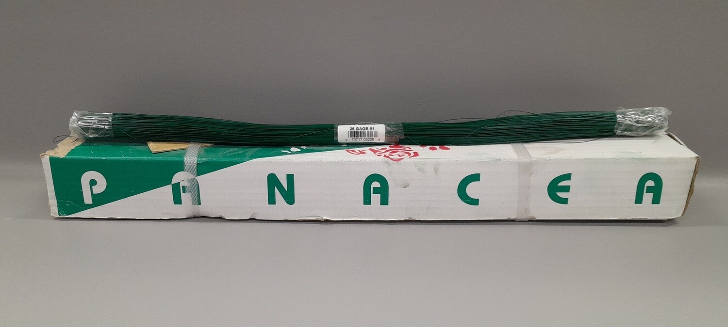 12# 18" 26 Gauge Wire Green