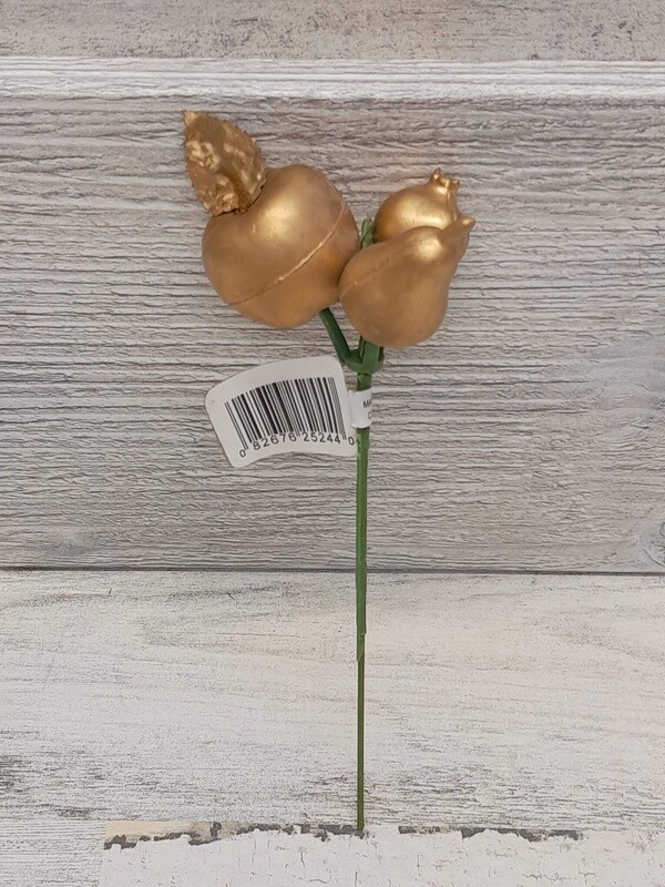6&quot; Fruit Pick Gold