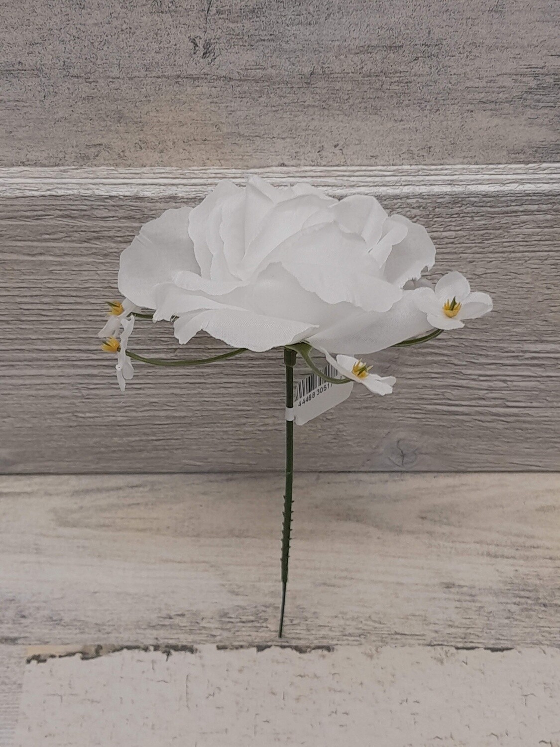 1pc Rose Pick White