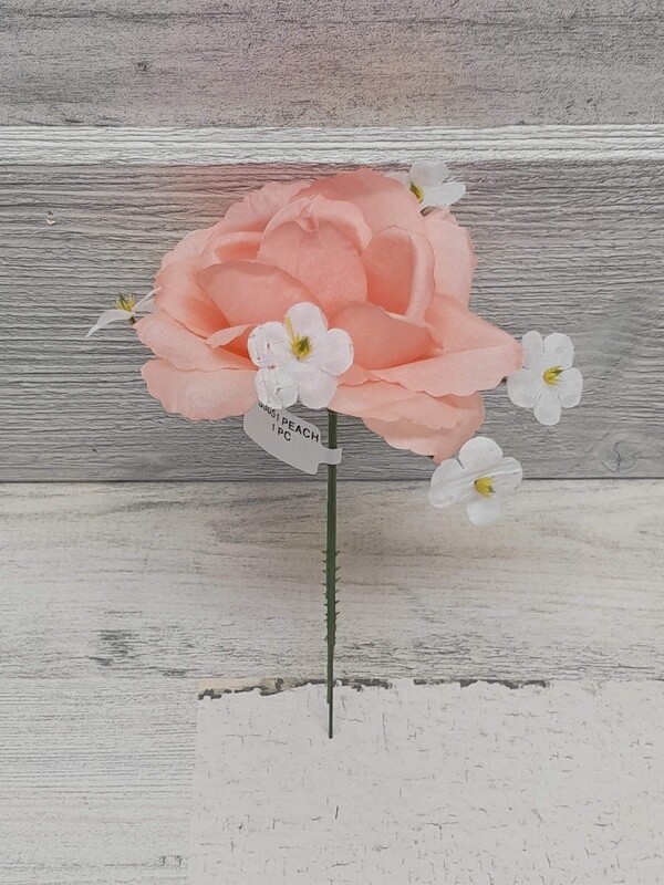 1pc Rose Pick Peach