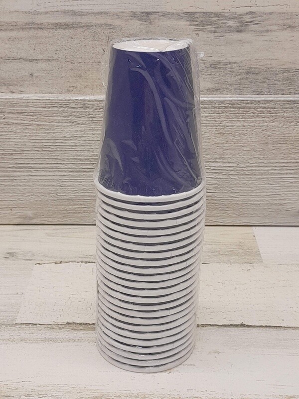 *24pc 9oz Paper Cups Navy