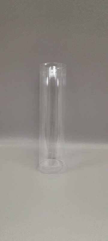 6&quot; Plastic Tube Column Clear