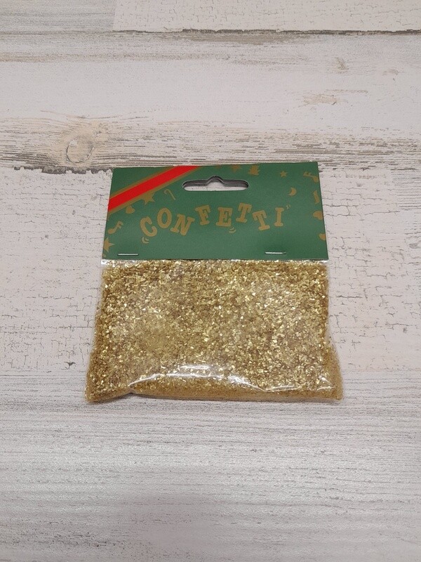 2mm Glitter Confetti Gold