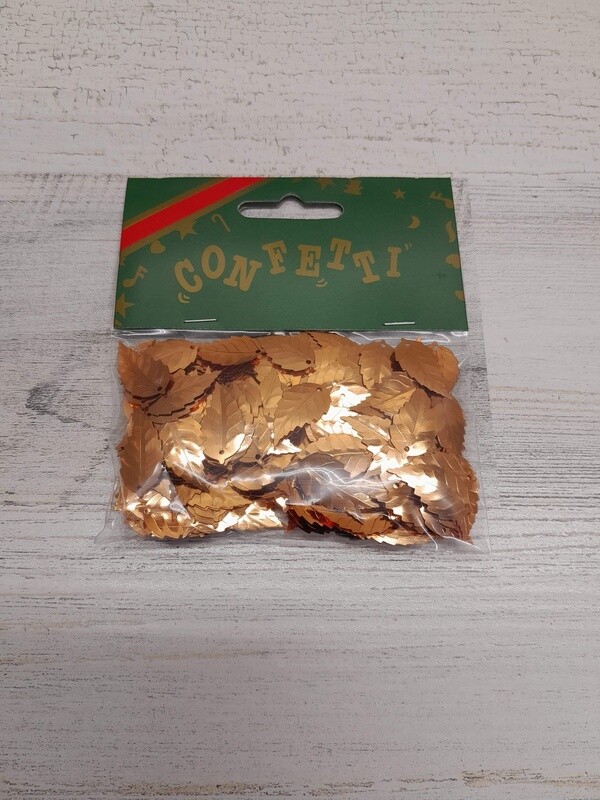 14gr 23mm Leaf Confetti Copper