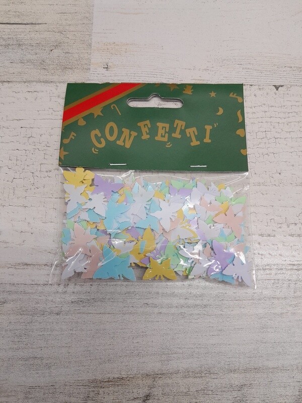 14gr 18mm Butterfly Confetti Pastel Multi