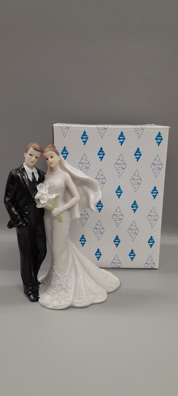 6&quot; Wedding Couple Tan (Resin)