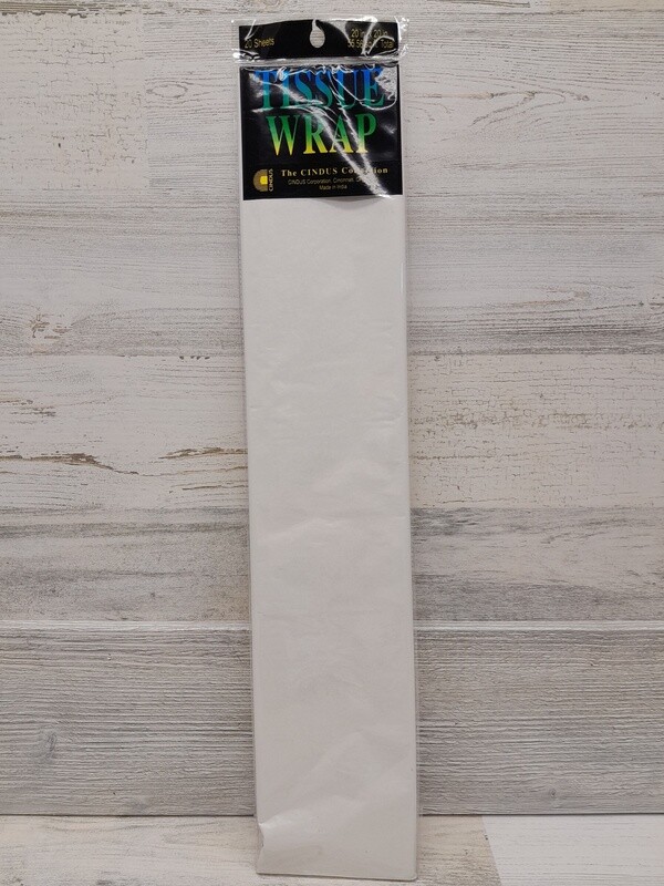 20pc 20&quot;x20&quot; Tissue Paper White