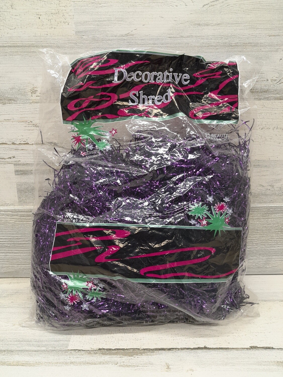 8oz Metallic Shreds Purple